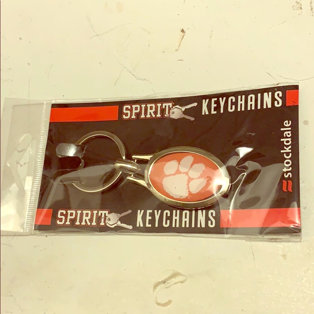 NWT Clemson Keychain
